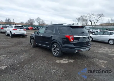 2016 Ford Explorer Platinum z USA, uszkodzony, nr VIN 1FM5K8HT3GGB38741